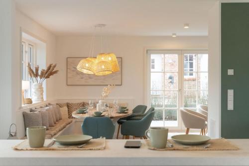 virtuve, Landhaus John in Oldsum