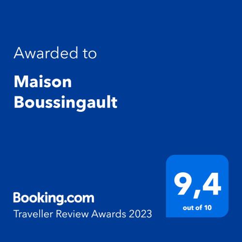 Maison Boussingault