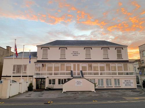 The Royal Clarence Hotel (on the Seafront)