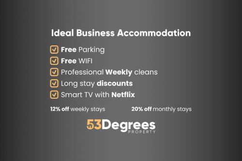 Modern apartment in Crewe by 53 Degrees Property, ideal for long-term Business & Contractors - Sleeps 4, Crewe (fotografie 3)