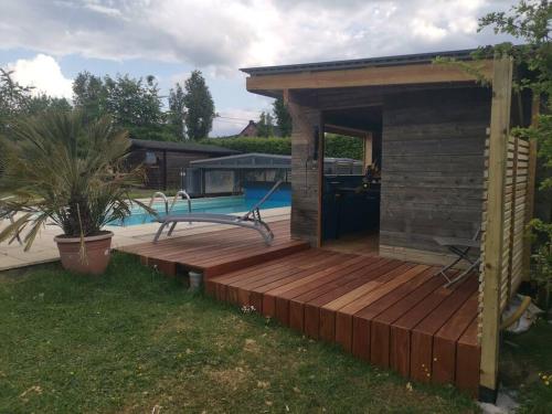 Gîte du Curnolo 3* pour 4/6pers avec spa, piscine