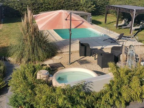 Gîte du Curnolo 3* pour 4/6pers avec spa, piscine