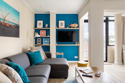 Stylish flat with balcony overlooking the sea, Costa da Caparica (photo 5)