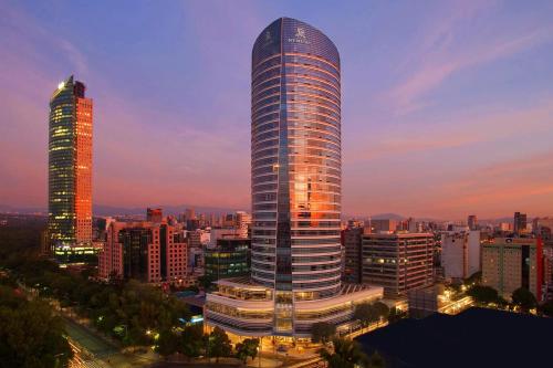 Exterior view, The St. Regis Mexico City in Major Tower-Pink zone