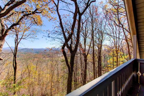 Quiet Mountain Getaway with Deck and Sweeping Views