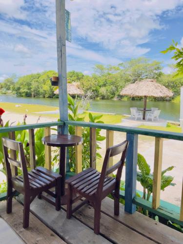 Restaurant, Lamanai Riverside Retreat in Orange Walk