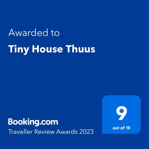  Tiny House Thuus in Sint-Annaland