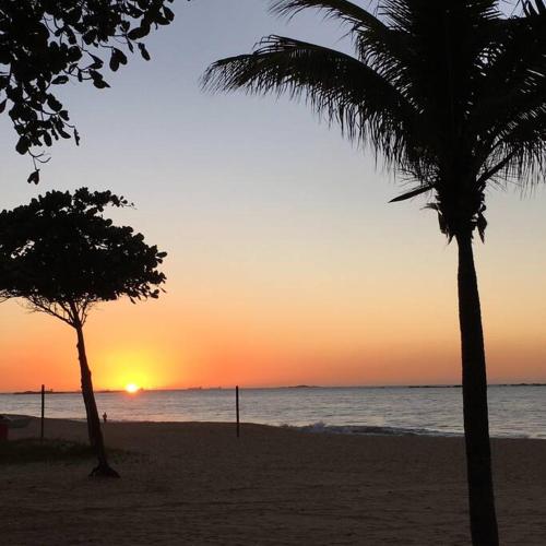 Lindo Flat frente praia - Vila Garrido