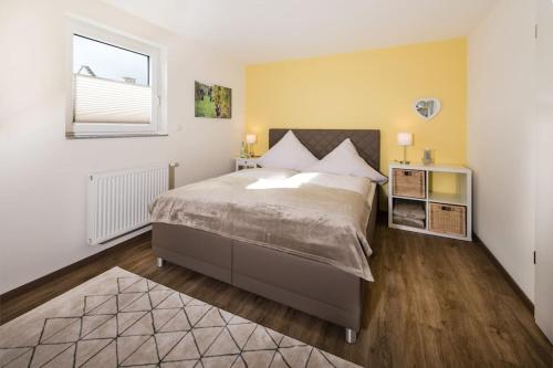سرير, Ferienwohnung Riesling im Weingut Lamm Jung in Eltville am Rhein