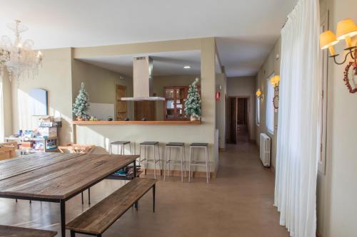 keuken, Casa Rural Los Tres Lugares in Valverde Del Fresno