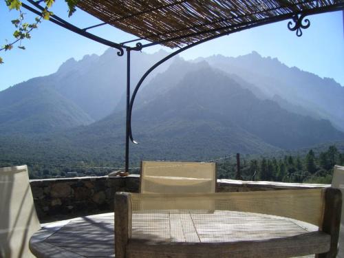 Le CAPU BIANCU-LOCATION AVEC VUE PROCHE DES GORGES DE L ASCO ENTRE MER ET MONTAGNE - Location saisonnière - Moltifao