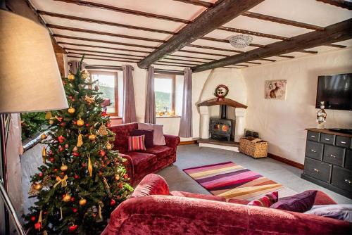 Viesnīcas āriene, Low Barn, Castle Carrock a luxury, chacterful cottage with 2 dogs welcome and wood burning stove in Castle Carrock