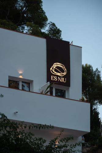 Viesnīcas āriene, Hostal Es Niu de Tamariu in Tamariu