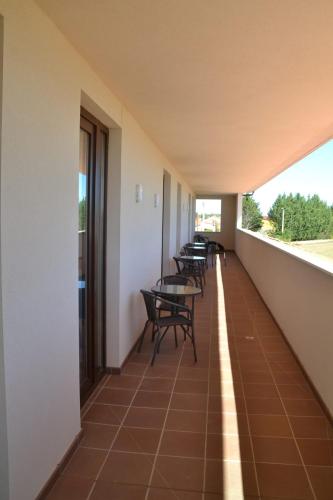 Balkons/terase, Albergue La Huella in San Martín del Camino