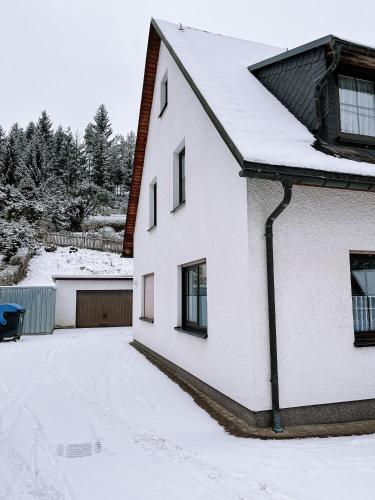 外部景觀, Ferienwohnung zum Schreckenberg in 安娜貝格-布赫霍爾茨