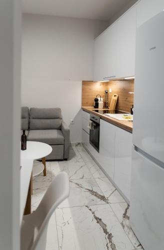 주방, Suite Apartment Siatista in 시아티스타