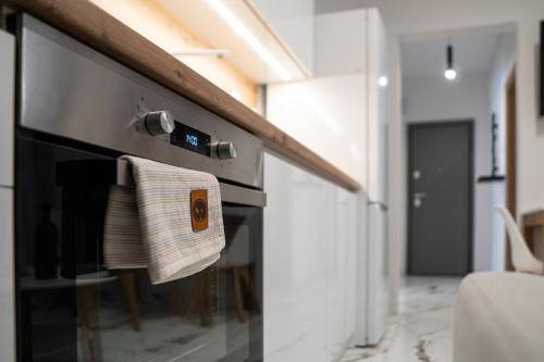 주방, Suite Apartment Siatista in 시아티스타