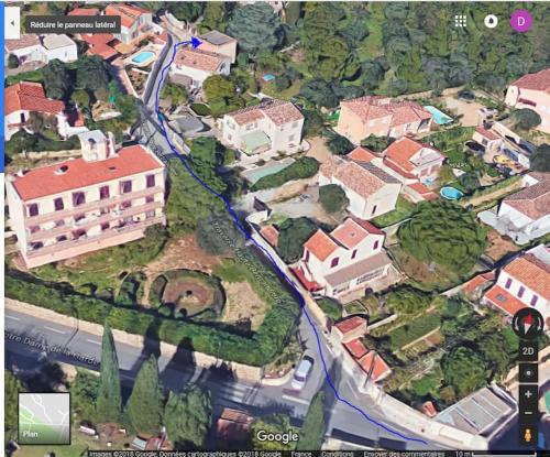 A szálláshely kívülről, independent house of 30m2 near creeks in La Ciotat