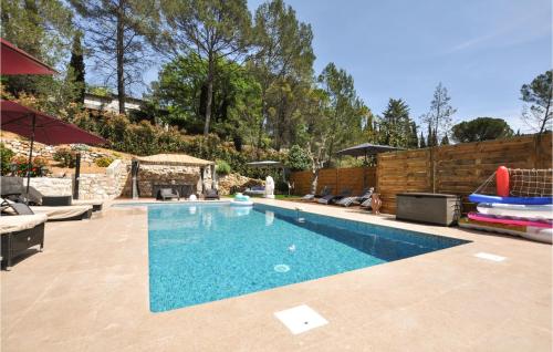 Awesome Home In Peymeinade With Private Swimming Pool, Can Be Inside Or Outside