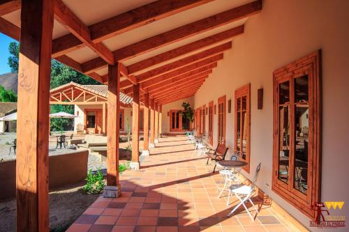 Kilátás, Hotel Boutique Refugio El Molle in Vicuna
