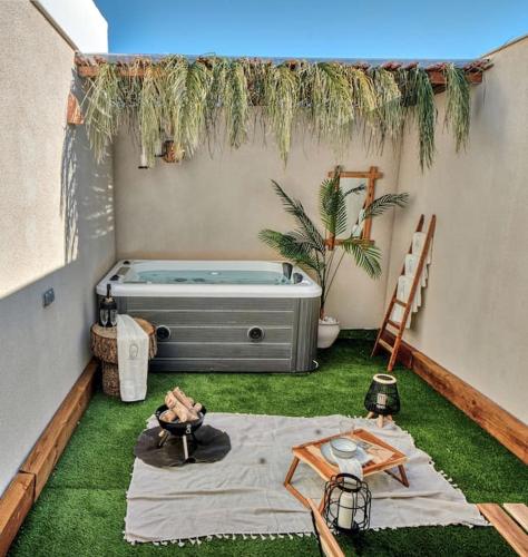 Suite con Jacuzzi en la montaña.