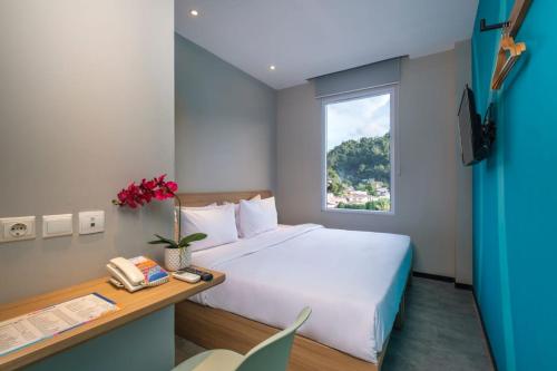 1 double bed