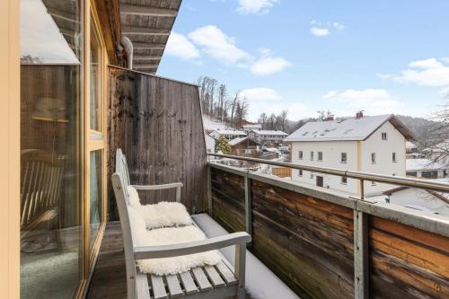 Erkély/terasz, Casa Hirsch - zentral in Miesbach in Miesbach