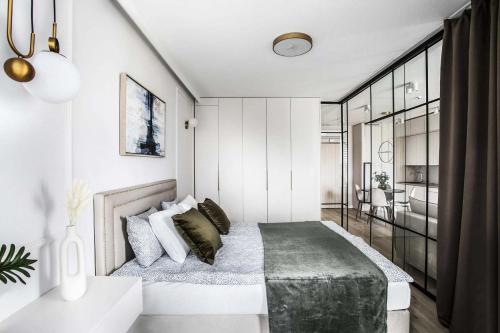 Apartment Premium with Parking, Air Condition and balcony, Kraków