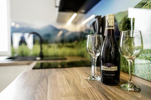 virtuve, Domek na Zrąbku Pod Gubałówką (Domek na Zrabku Pod Gubalowka) in Nowe Bystre