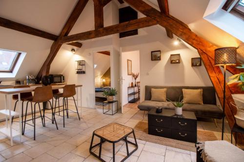 Appt cosy coeur historique+park, 5mn gare Vernon - Location saisonnière - Vernon