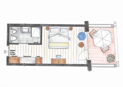 1 queen bed