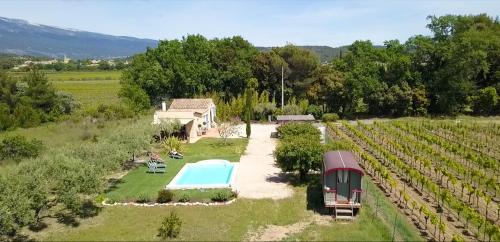 Maison de 2 chambres avec piscine privee jardin clos et wifi a Modene - Location saisonnière - Modène