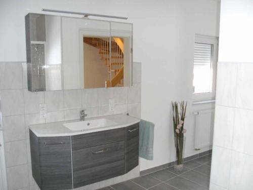 Fürdőszoba, Ferienhaus Nikita in Lindleinsmuhle