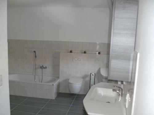 Fürdőszoba, Ferienhaus Nikita in Lindleinsmuhle