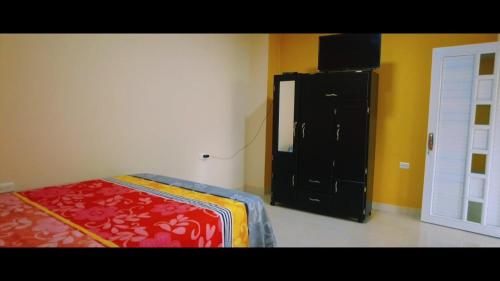 1 double bed