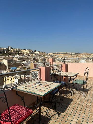 Balkonas / terasa, Riad Fes Colors & SPA - Family Lodging in Fesas