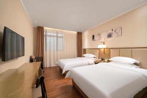 2 twin beds