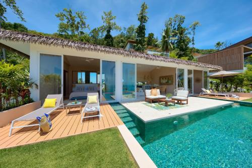 Tropical Seaview Villa with Pool