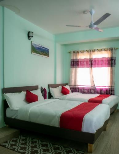 Deluxe Double Room with Balcony room in Hotel Elite Pokhara