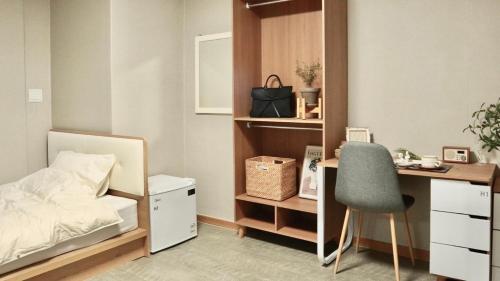 Habitación doble, baño privado
