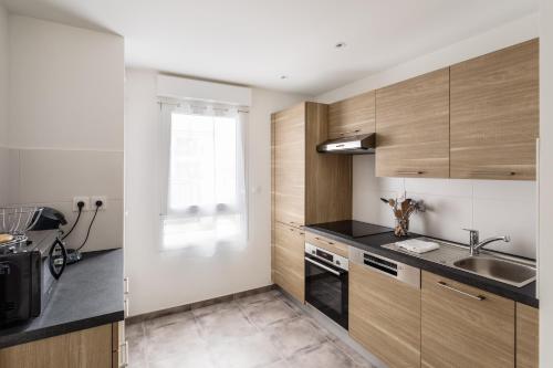 One-Bedroom Apartment room in Le Sunset Malouin