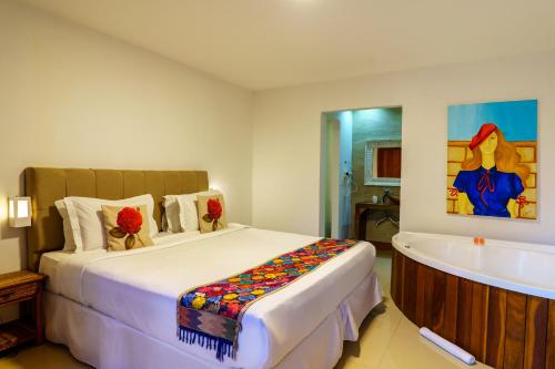 1 double bed