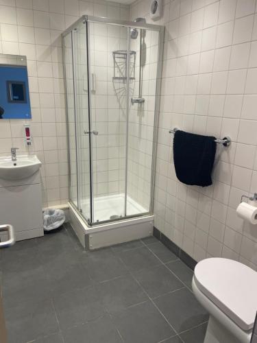 Banheiro, Bath YMCA Hostel in Centro da cidade de Bath