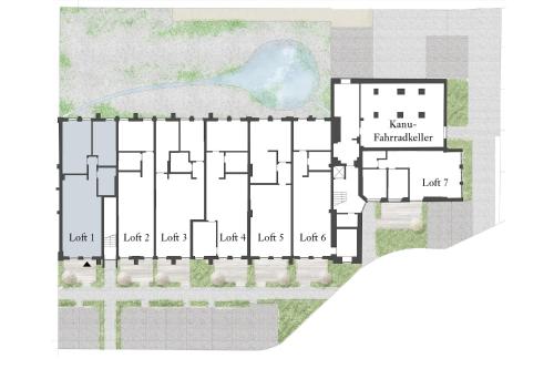 havelblau Ferienlofts 462m von Brandenburg entfernt