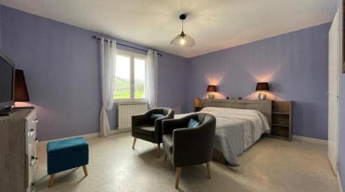 1 double bed