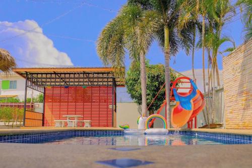 Orange house pool villa by NY