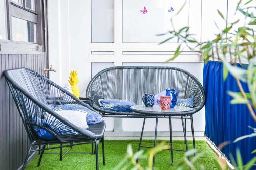 Grand appartement avec balcon et parking, Marseille