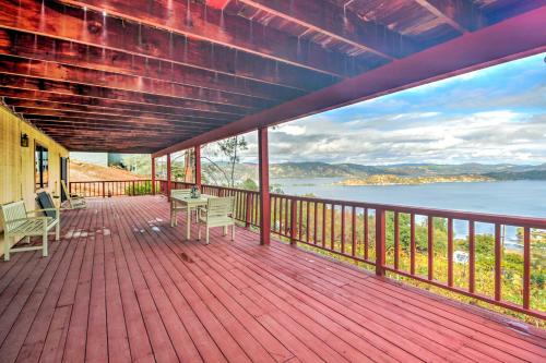 Spacious Kelseyville Home with Large Lakefront Deck!