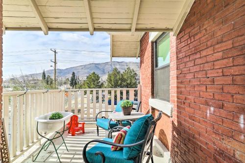 Colorful El Paso Home with Deck and Mtn Views!