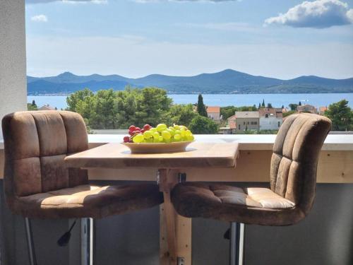 Studio apartment in Zadar with sea view, balcony, air conditioning, WiFi 5114-1